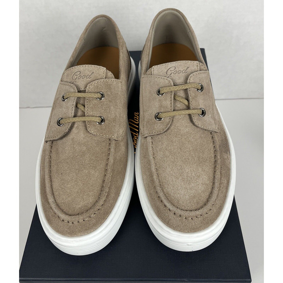 GoodMan Portland Shoe Mens 8 Suede Loafer Sneaker Tan Low Top Slip On Good Man main image 11